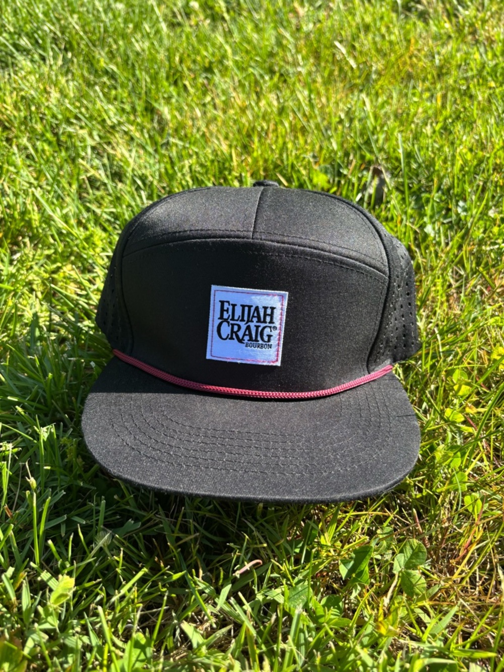 Elijah Craig Black 5-Panel Golf Hat
